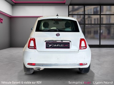 Fiat 500 serie 6 1.2 69 ch lounge toit pano/garantie 12mois occasion simplicicar lyon nord simplicicar simplicibike france