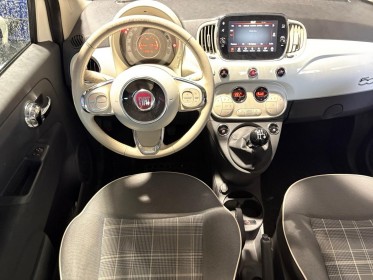 Fiat 500 serie 6 1.2 69 ch lounge toit pano/garantie 12mois occasion simplicicar lyon nord simplicicar simplicibike france
