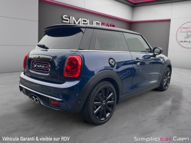 Mini hatch 3 portes f56 cooper s 192 ch bva6 red hot chili sièges chauffants / toit ouvrant / tête haute garantie 12 mois...