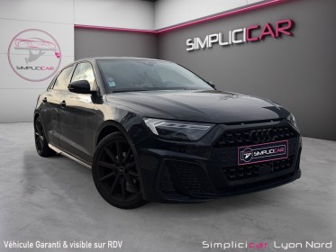 Audi a1 sportback 30 tfsi 110 ch s tronic 7 s line  full black  carplay garantie 12 mois occasion simplicicar lyon nord...