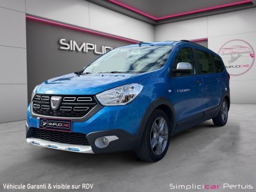 Dacia lodgy blue dci 115 7 places stepway 1ère main entretien complet dacia garantie 12 mois occasion simplicicar pertuis ...
