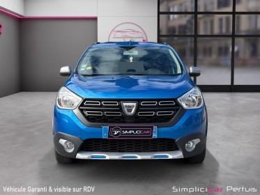 Dacia lodgy blue dci 115 7 places stepway 1ère main entretien complet dacia garantie 12 mois occasion simplicicar pertuis ...