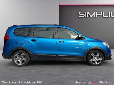 Dacia lodgy blue dci 115 7 places stepway 1ère main entretien complet dacia garantie 12 mois occasion simplicicar pertuis ...