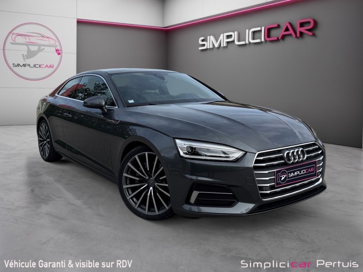 Audi a5 a5 2.0 tdi 190 s tronic 7 s line occasion simplicicar pertuis  simplicicar simplicibike france