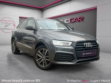 Audi q3 q3 2.0 tdi 120 ch midnight series s-line - faible kms - toit ouvrant panoramique - caméra de recul - garantie 12...