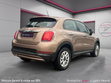 Fiat 500x my17 1.4 multiair 140 ch lounge - faible kms - caméra de recul - garantie 12 mois occasion simplicicar lyon nord...