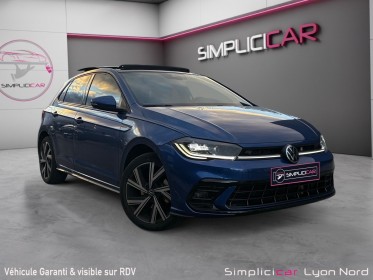 Volkswagen polo 1.0 tsi 110 ss dsg7 r-line / garantie 12 mois / toit ouvrant / carplay occasion simplicicar lyon nord...