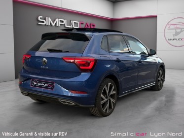 Volkswagen polo 1.0 tsi 110 ss dsg7 r-line / garantie 12 mois / toit ouvrant / carplay occasion simplicicar lyon nord...