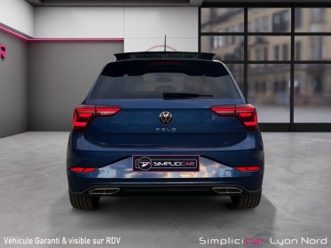 Volkswagen polo 1.0 tsi 110 ss dsg7 r-line / garantie 12 mois / toit ouvrant / carplay occasion simplicicar lyon nord...