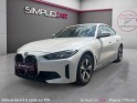 Bmw i4  edrive35 lounge-camera et radar de recul- grand ecran-car play-garantie 12 mois occasion paris 17ème (75)(porte...
