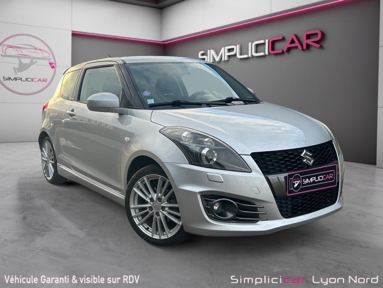 Suzuki swift sport 1.6 vvt 136ch protection céramique/échappement sport/garantie 12 mois occasion simplicicar lyon nord...
