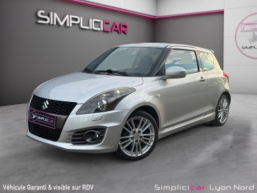 Suzuki swift sport 1.6 vvt 136ch protection céramique/échappement sport/garantie 12 mois occasion simplicicar lyon nord...
