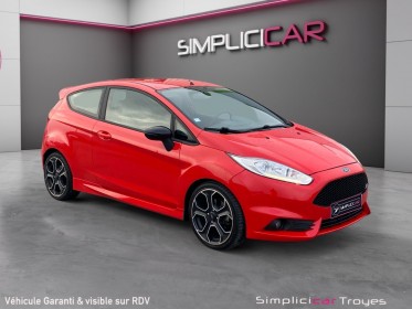 Ford fiesta 1.6 ecoboost 182 st recaro sièges chauffants echappement cobra garantie 12 mois occasion barberey simplicicar...