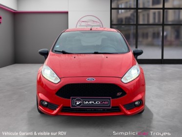 Ford fiesta 1.6 ecoboost 182 st recaro sièges chauffants echappement cobra garantie 12 mois occasion barberey simplicicar...