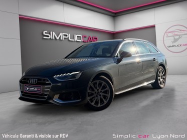 Audi a4 avant business 35 tdi 163 s tronic 7 business line occasion simplicicar lyon nord simplicicar simplicibike france