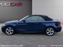 Bmw serie 1 cabriolet e88 lci 118i 143 ch radar ar/capote électrique/sièges avant chauffants garantie 12 mois occasion...