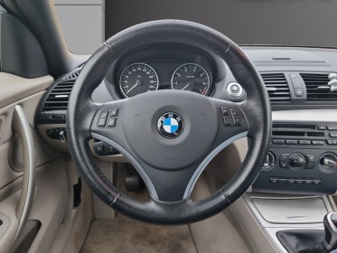 Bmw serie 1 cabriolet e88 lci 118i 143 ch radar ar/capote électrique/sièges avant chauffants garantie 12 mois occasion...