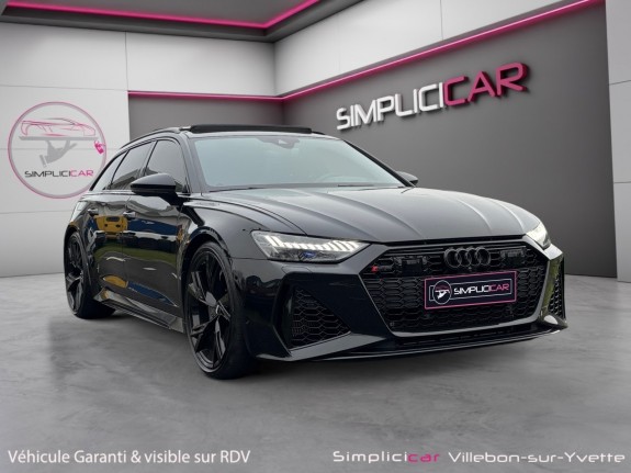 Audi rs6 avant v8 4.0 tfsi 600 freins ceramique audio bo carbone immat fr malus payÉ garantie 12 mois occasion simplicicar...
