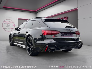 Audi rs6 avant v8 4.0 tfsi 600 freins ceramique audio bo carbone immat fr malus payÉ garantie 12 mois occasion simplicicar...