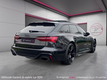 Audi rs6 avant v8 4.0 tfsi 600 freins ceramique audio bo carbone immat fr malus payÉ garantie 12 mois occasion simplicicar...