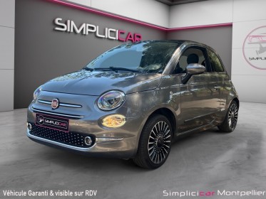 Fiat 500 serie 6 1.2 69ch eco pack lounge garantie 12 mois occasion montpellier (34) simplicicar simplicibike france