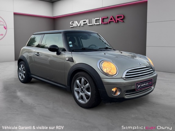 Mini cooper r56 1.6 120 ch || garantie 12 mois || occasion osny simplicicar simplicibike france