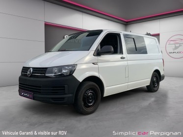 Volkswagen transporter fourgon aménagé l1h1 2.0 tdi 102 ch business line caméra/bluetooth garantie 12 mois occasion...