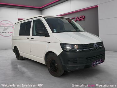Volkswagen transporter fourgon aménagé l1h1 2.0 tdi 102 ch business line caméra/bluetooth garantie 12 mois occasion...
