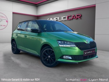 Skoda fabia 1.0 tsi 110 ch bvm6 monte-carlo/caméra de recule/carnet d'entretient complet/garantie 12 mois occasion...