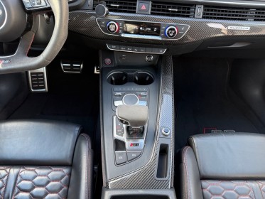 Audi rs4 avant v6 2.9 tfsi 450 ch tiptronic 8 Échappement rs sièges diamant carplay toit ouvrant caméra 360 garantie 12...