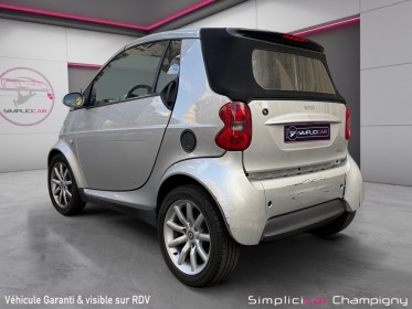 Smart smart fortwo cabrio smart 61 cv pure - cabriolet - très peu de kilomètres - entretien à jour occasion...