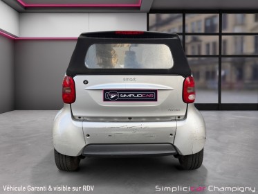 Smart smart fortwo cabrio smart 61 cv pure - cabriolet - très peu de kilomètres - entretien à jour occasion...