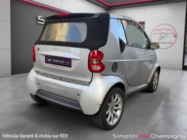 Smart smart fortwo cabrio smart 61 cv pure - cabriolet - très peu de kilomètres - entretien à jour occasion...