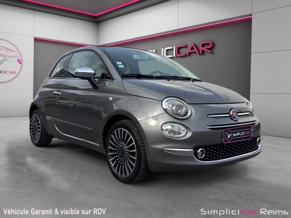 Fiat 500c serie 6 euro 6d 1.2 69 ch eco pack club - garantie 12 mois occasion simplicicar reims simplicicar simplicibike france