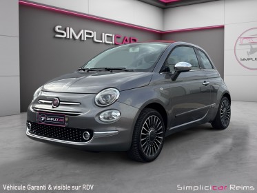 Fiat 500c serie 6 euro 6d 1.2 69 ch eco pack club - garantie 12 mois occasion simplicicar reims simplicicar simplicibike france