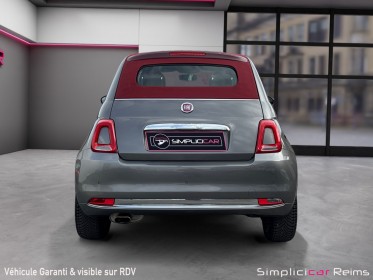 Fiat 500c serie 6 euro 6d 1.2 69 ch eco pack club - garantie 12 mois occasion simplicicar reims simplicicar simplicibike france