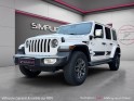 Jeep wrangler my21 unlimited 4xe 2.0 l t 380 ch phev 4x4 bva8 overland sky one touch garantie 12 mois occasion simplicicar...