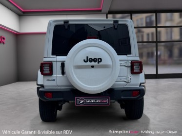 Jeep wrangler my21 unlimited 4xe 2.0 l t 380 ch phev 4x4 bva8 overland sky one touch garantie 12 mois occasion simplicicar...