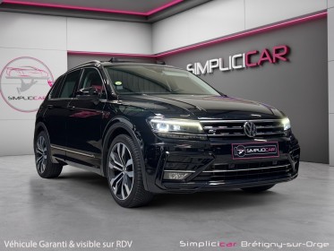 Volkswagen tiguan 2.0 tdi 150 dsg7 carat  pack r-line extérieur toit ouvrant  garantie 12mois occasion simplicicar...