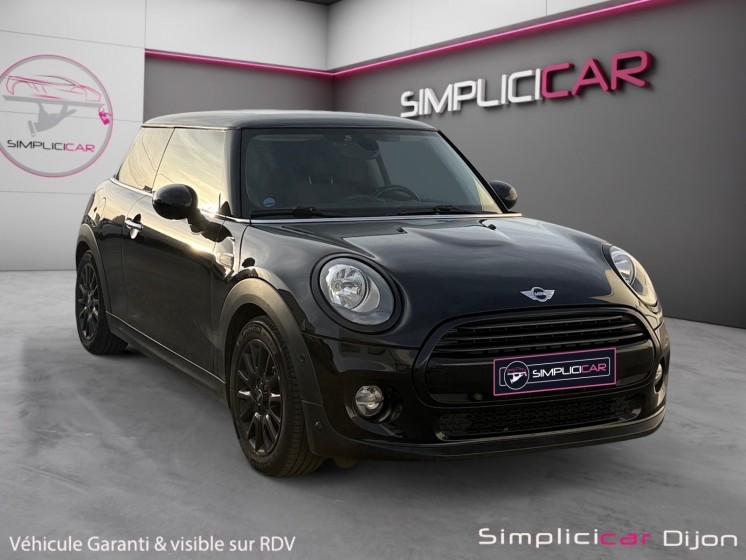 Mini hatch 3 portes f56 cooper d 116 ch bva6 shoreditch keyless caméra de recul garantie 12 mois occasion simplicicar dijon...