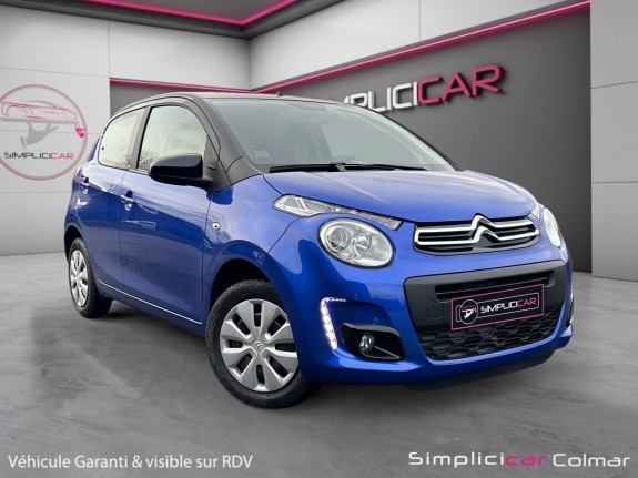 Citroen c1 vti 72 ss millenium 5p ecran caméra de recul bluetooth garantie 12 mois occasion simplicicar colmar simplicicar...