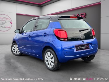 Citroen c1 vti 72 ss millenium 5p ecran caméra de recul bluetooth garantie 12 mois occasion simplicicar colmar simplicicar...