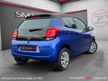Citroen c1 vti 72 ss millenium 5p ecran caméra de recul bluetooth garantie 12 mois occasion simplicicar colmar simplicicar...