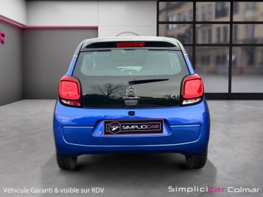 Citroen c1 vti 72 ss millenium 5p ecran caméra de recul bluetooth garantie 12 mois occasion simplicicar colmar simplicicar...