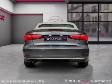 Audi a3 cabriolet 2.0 tdi 150 s line garantie 12 mois sièges chauffants capote acoustique roue de secours occasion...