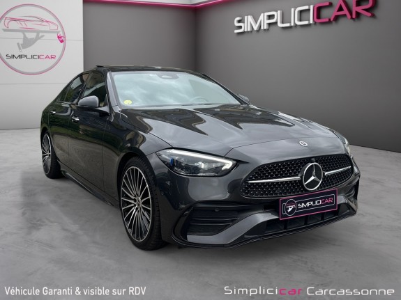 Mercedes classe c 220 d 9g-tronic amg line occasion simplicicar carcassonne simplicicar simplicibike france