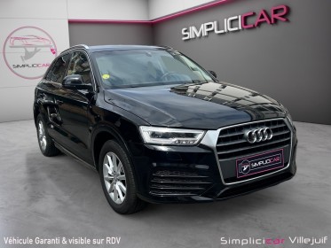 Audi q3 2017 q3 2.0 tdi 150 ch s tronic 7 ambient, pack bose, sièges chauffants, entretiens audi, garantie 12 mois. occasion...
