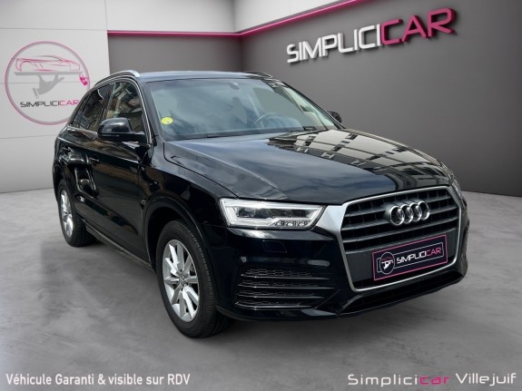 Audi q3 2017 q3 2.0 tdi 150 ch s tronic 7 ambient, pack bose, sièges chauffants, entretiens audi, garantie 12 mois. occasion...