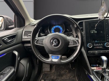 Renault megane iv berline tce 205 energy edc gt, affichage tête haute, cameras de recul, radar avant arrière, garantie...