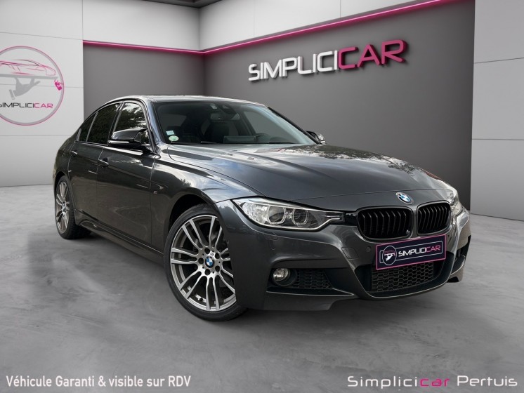 Bmw serie 3 f30 320d xdrive 184 ch m sport a entretien à jour harman kardon affichage tête haute caméra de recul...